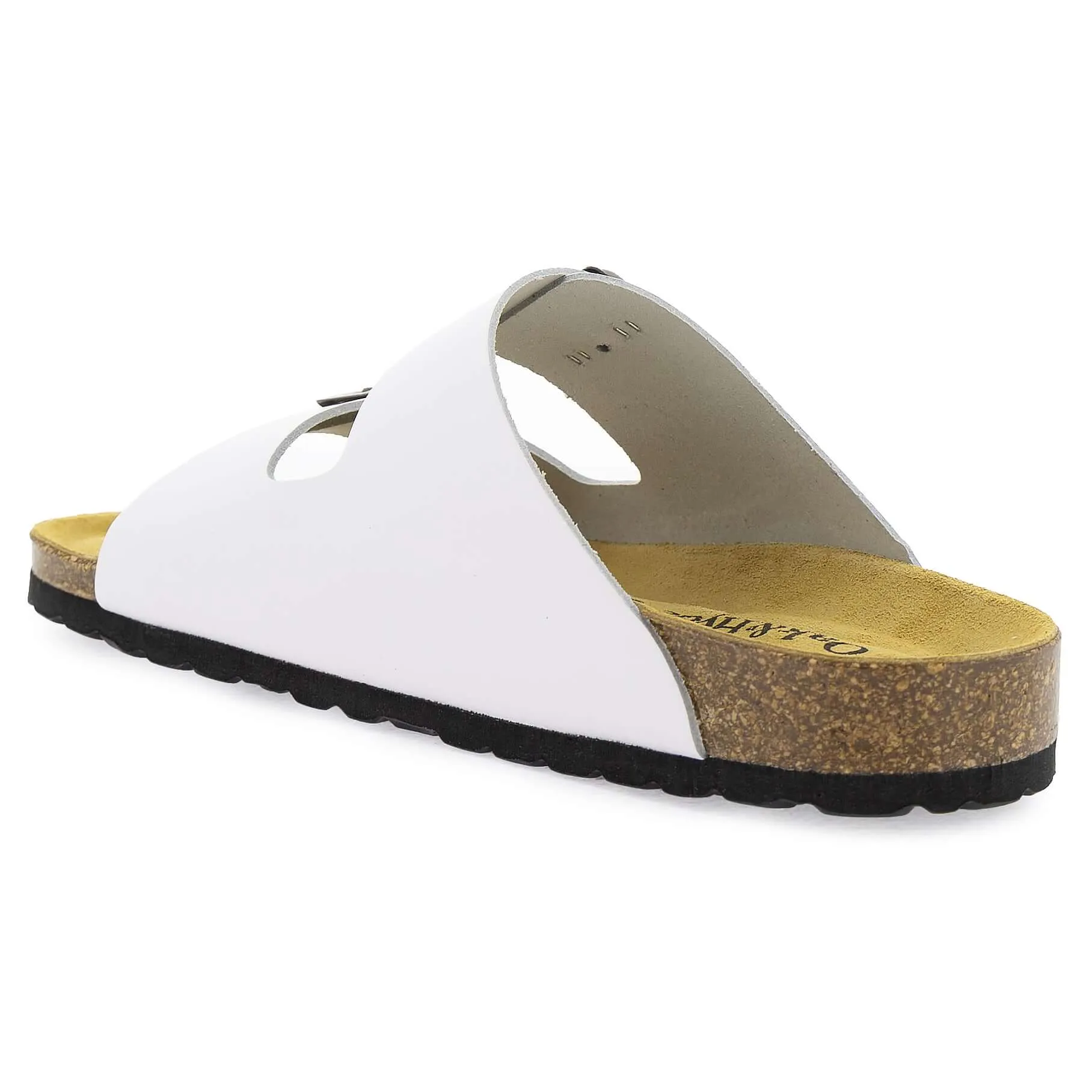Womens Malaga Adjustable Sandals - White